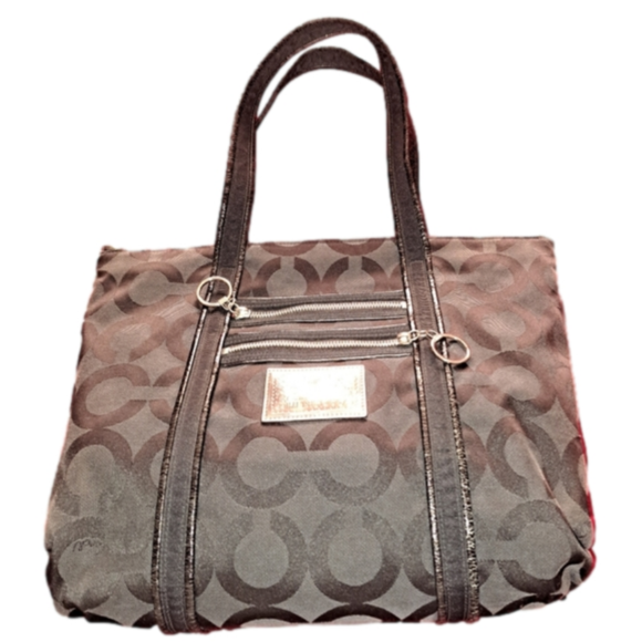 Coach Handbags - Coach Poppy. Exterior is great. 1 callout, a pen busted on the inside. (See pics